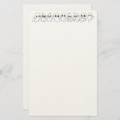 ベビー幽霊不気味かわいいハロウィーンムード 便箋 (正面/裏面)