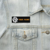 ベビー幽霊不気味かわいいハロウィーンムード 名札 (インサイチュ)