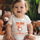 ベビー幽霊名パーソナライズされたハロウィーンギフトデザイン ベビーボディスーツ