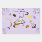 ベビー幽霊 ラッピングペーパーシート (正面3)