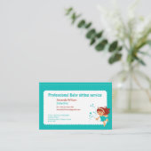 ベビー座席業務 名刺 (スタンド正面)