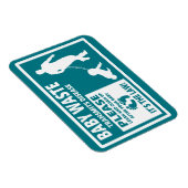 ベビー廃棄物 – お知らせ マグネット (右側)