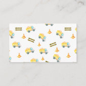 ベビー建築書ベビー エンクロージャーカード (裏面)