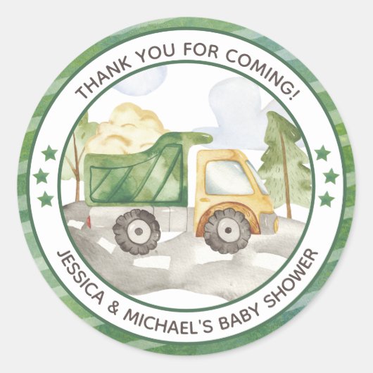 ベビー建築 ラウンドシール (正面)