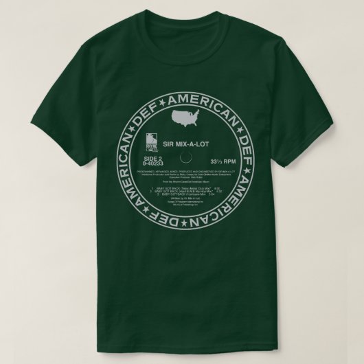 ベビー得バック1992 Tシャツ (デザイン正面)