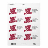 ベビー得書 ラベル (フルシート)