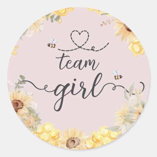 ベビー性が予測記号を明らかにする予定 ラウンドシール (正面)