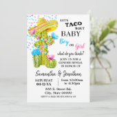 ベビー性に関するタコでサボテンを明らかにする 招待状 (スタンド正面)