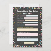 ベビー性の予測性がゲームの活動を明らかにする 招待状 (正面)