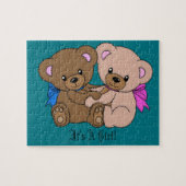 ベビー性別がジグソーのパズルプレゼントを明らかに妊婦の ジグソーパズル (横)