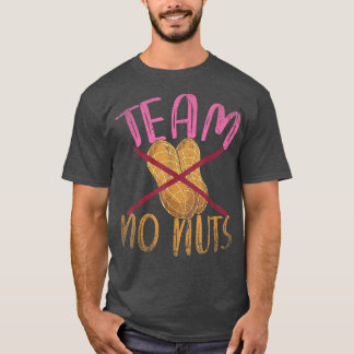 ベビー性別がパーティーチームを明らかにナッツ無おもしろい性別 Tシャツ