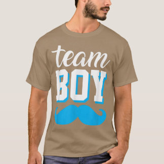 ベビー性別が発表パーティーチームの男の子 Tシャツ