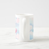 ベビー性別による専門分野の表示 ボーンチャイナマグカップ (裏面)