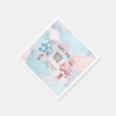 ベビー性別表示 スタンダードカクテルナプキン (角)