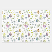 ベビー恐竜の孵化卵 ラッピングペーパーシート (正面3)