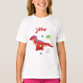 ベビー恐竜アルガサウルス Tシャツ (正面)