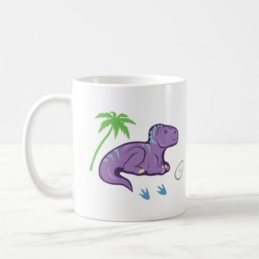 ベビー恐竜イグアノドン コーヒーマグカップ (左)