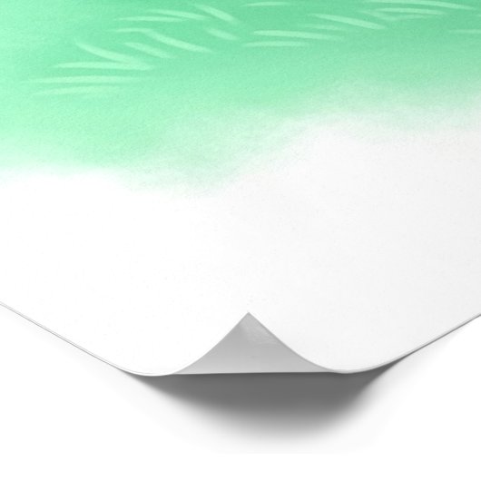 ベビー恐竜オンナイトスカイ、子供部屋カスタマイズ ポスター (角)