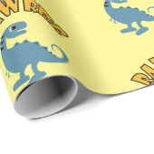 ベビー恐竜デザイン – マットラッピング紙 ラッピングペーパー (ロールコーナー)