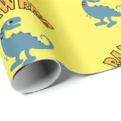 ベビー恐竜デザイン – マットラッピング紙 ラッピングペーパー (ロールコーナー)