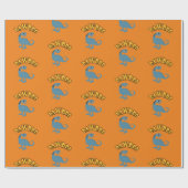 ベビー恐竜デザイン – マットラッピング紙 ラッピングペーパー (フラット)