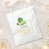 ベビー恐竜ハッチエッグボーイガールズシャワー フェイバーバッグ (クリップ留めされた状態)