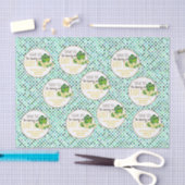 ベビー恐竜孵化卵かわいい男の子の女の子シャワー 薄葉紙 (クラフト)