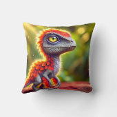 ベビー恐竜 クッション (裏面)