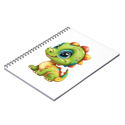 ベビー恐竜 ノートブック (左側)