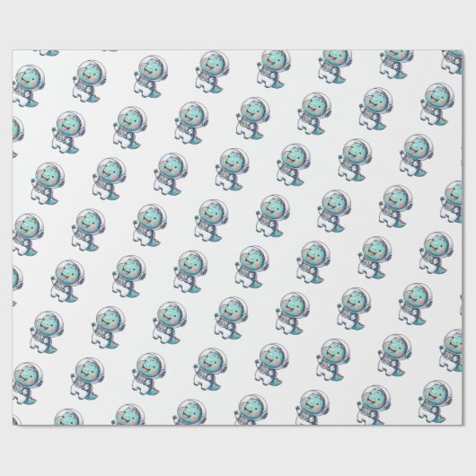 ベビー恐竜 ラッピングペーパー (フラット)