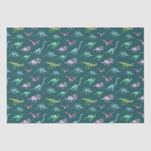 ベビー恐竜 薄葉紙 (正面)