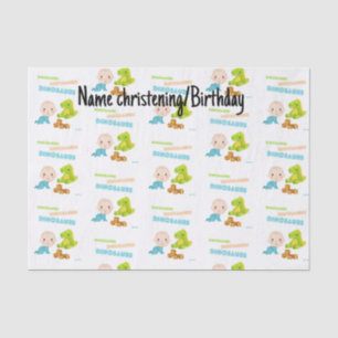 ベビー恐竜 薄葉紙