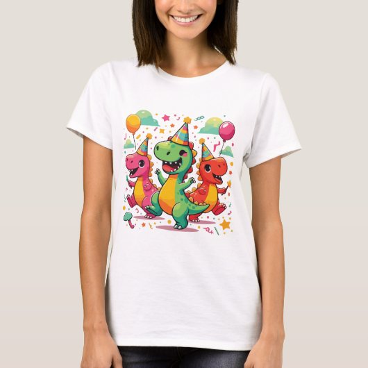 ベビー恐竜 Tシャツ (正面)