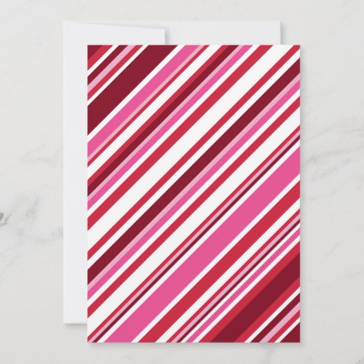 ベビー愛|赤いトラックのハート風船ベビーシャワー 招待状 (裏面)