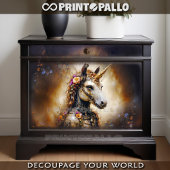 ベビー戦士ユニコーン花 薄葉紙