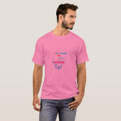 ベビー手のプリントI愛自閉症との誰か Tシャツ (正面フル)