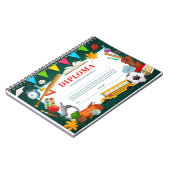 ベビー手帳 ノートブック (左側)