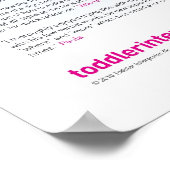 ベビー手話グラフ ポスター (角)