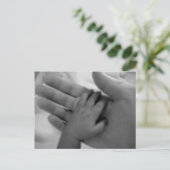 ベビー手 ポストカード (スタンド正面)