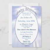 ベビー招待状 – 天国 招待状 (裏面)