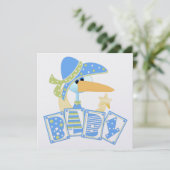 ベビー招待状 招待状 (スタンド正面)