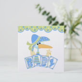 ベビー招待状 招待状 (スタンド正面)