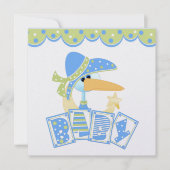 ベビー招待状 招待状 (正面)