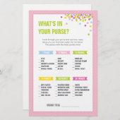 ベビー振りかける財布のゲームの内容 – ピンク (正面/裏面)