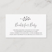 ベビー挿入カードの帳簿 エンクロージャーカード (正面)