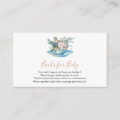 ベビー挿入カードの帳簿 エンクロージャーカード (正面)