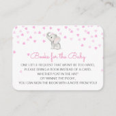 ベビー挿入カードの編集可能なブック エンクロージャーカード (正面)