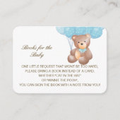 ベビー挿入カードの編集可能なブック エンクロージャーカード (正面)