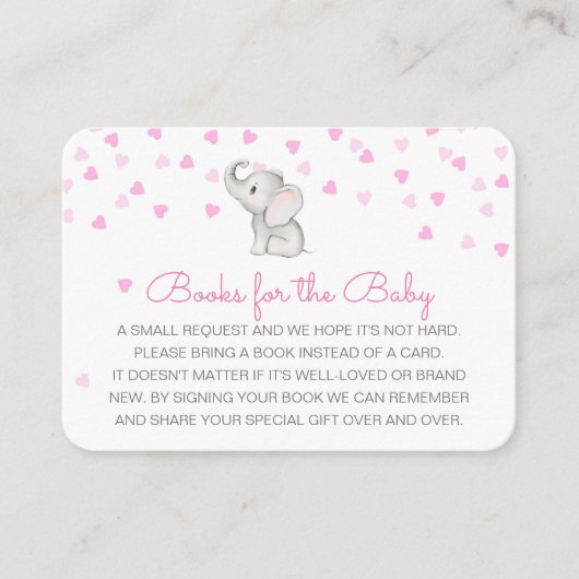 ベビー挿入カードの編集可能なブック エンクロージャーカード (正面)