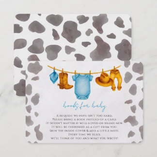 ベビー挿入カードボーイ用カウボーイブック エンクロージャーカード